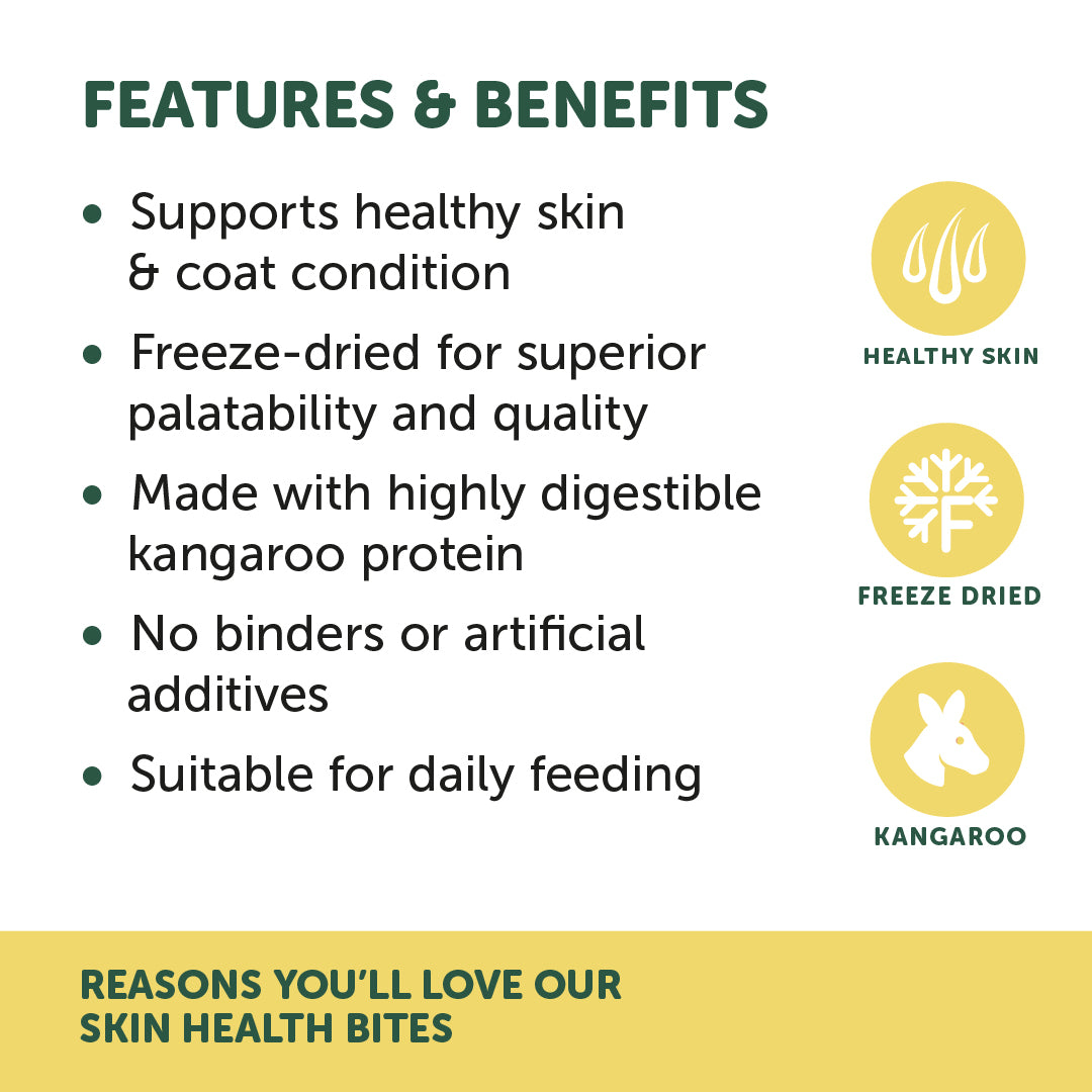NAS Freeze Formed™ Skin & Coat Health Bites 110g | 60 pieces