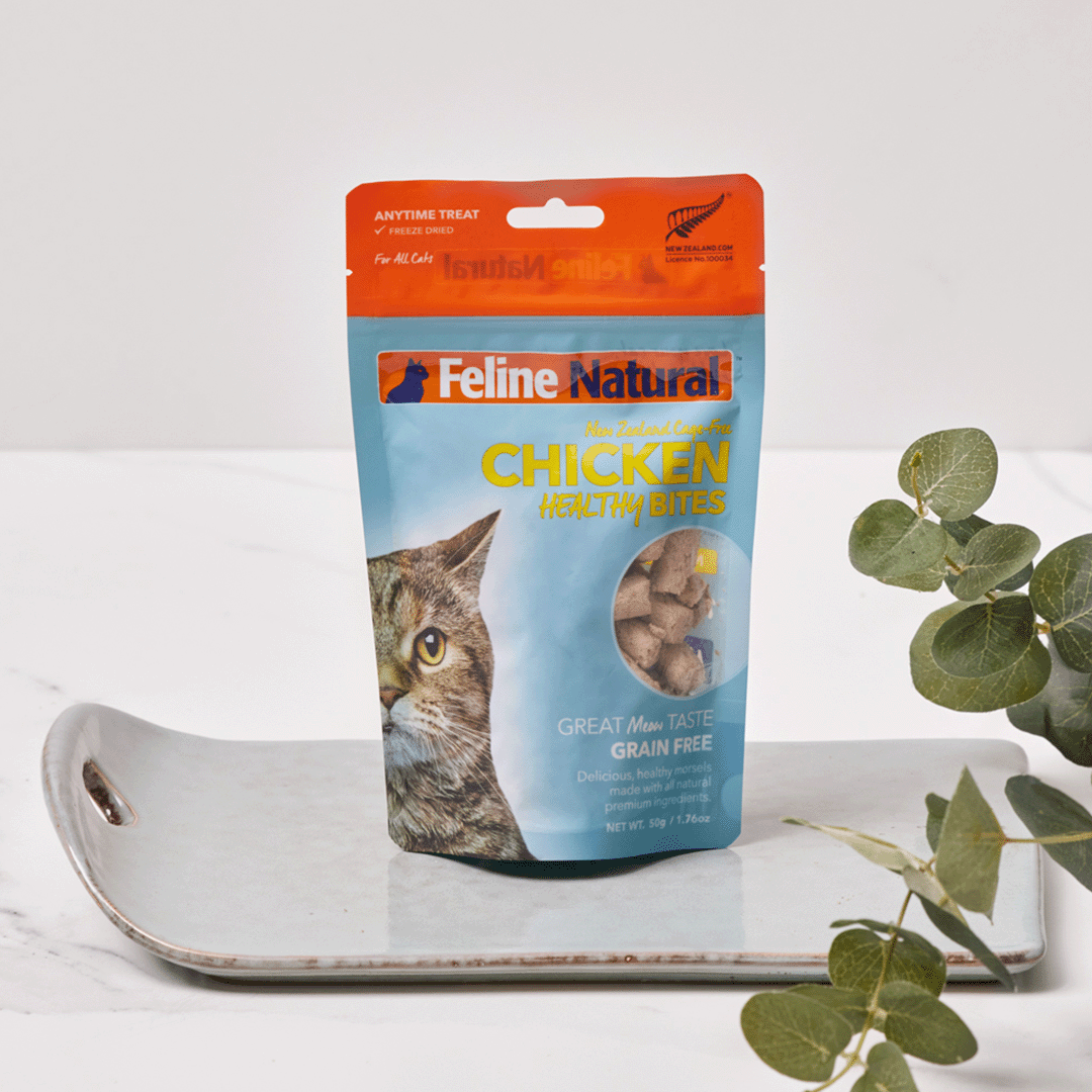 Feline Natural Freeze Dried Chicken Bites 50g