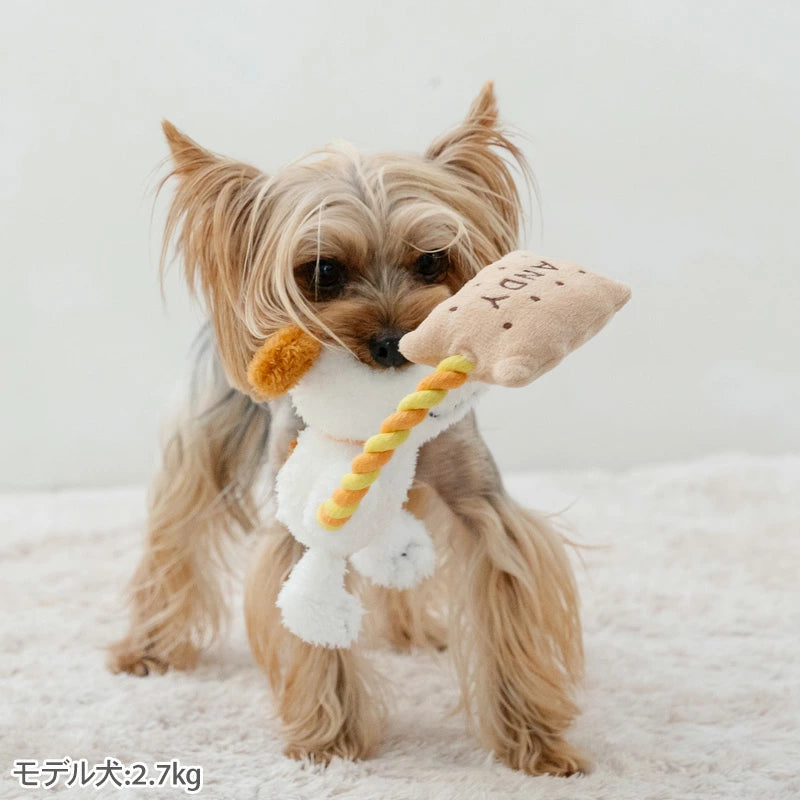 Snoopy Andy Dog Toy Rope Toy Stuffed Animal Sound Pet Toy Pet Toy TOY Cat Cute