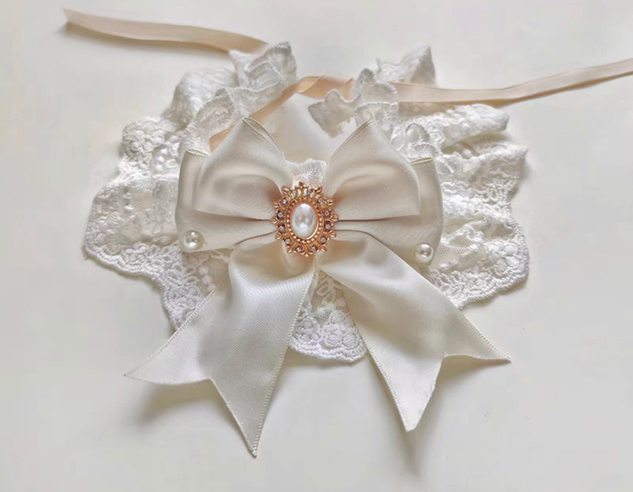 Lace Bow Bandana