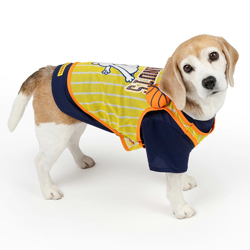 Authentic Snoopy Dog Clothes Summer Basketball T-Shirt