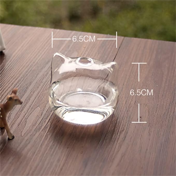 Cat Glass Vases