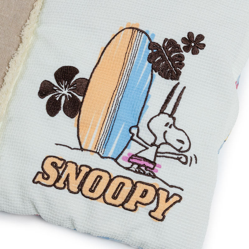 Snoopy Summer Cooling Cushion Surf Print Roll Mat Cooling Touch, Portable, Cooling Bed for Cats, Car