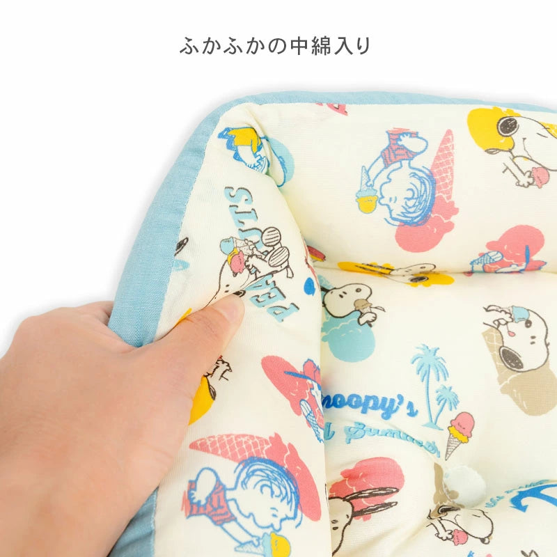 Dog Bed Cool Summer Snoopy Cuddler Small Dogs Medium Dogs Large Dogs | Ice Pattern Square Cool Touch Sensation Summer Cat Pet Bed Washable Cool Cool Cooling Heat Protection Nursing Care Senior Cushion Fluffy