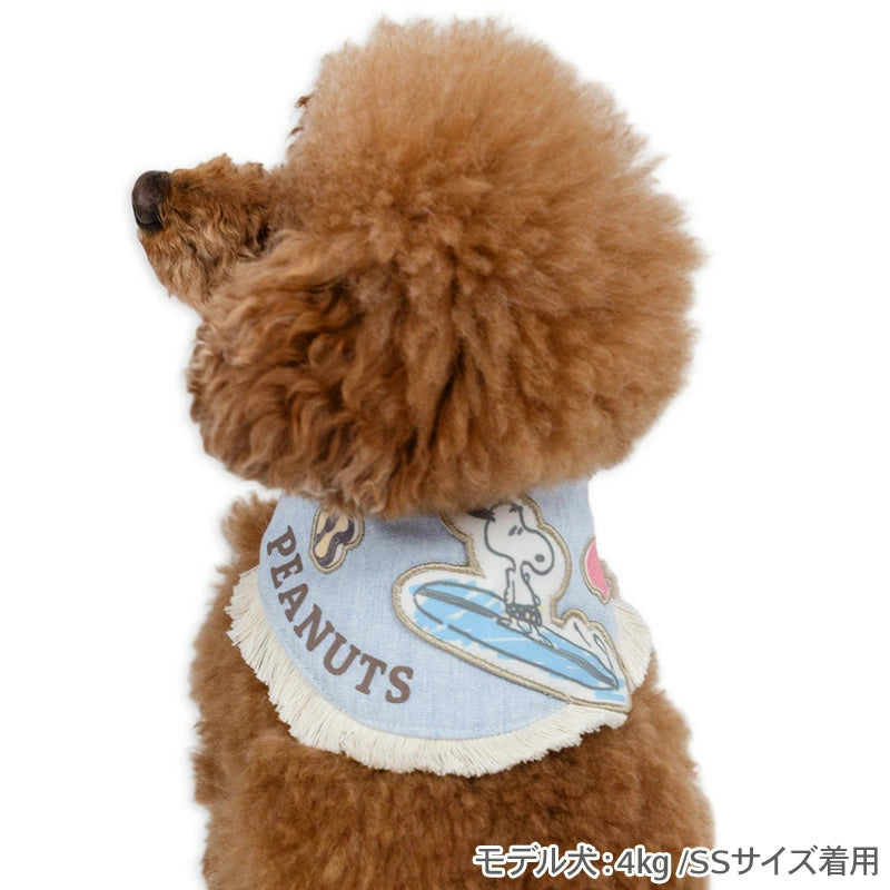 Snoopy Dog Clothes Spring Summer Surf Cool Bandana