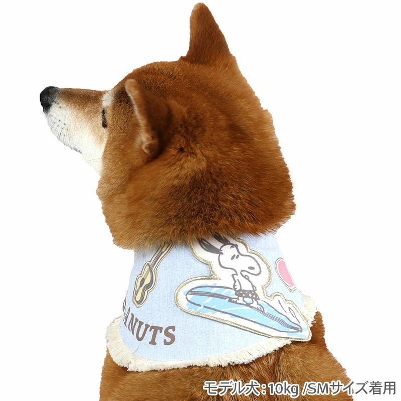 Snoopy Dog Clothes Spring Summer Surf Cool Bandana
