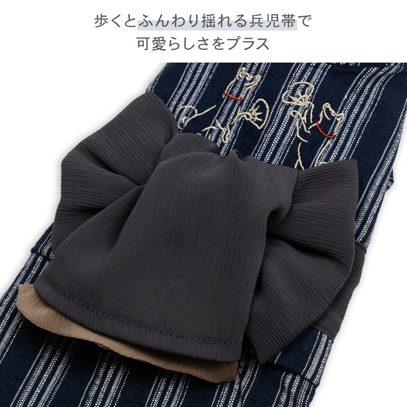 Summer clothes for dogs,Japanese painting style, embroidery, yukata, Japanese style