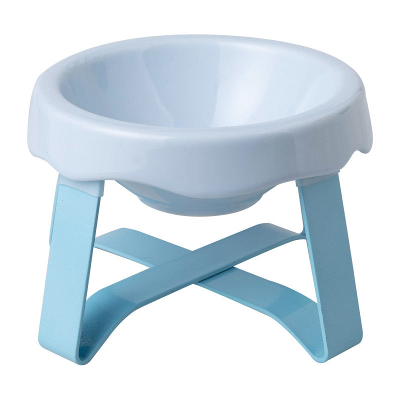 Ceramic Pet Elevated Bowl - Ice Cream