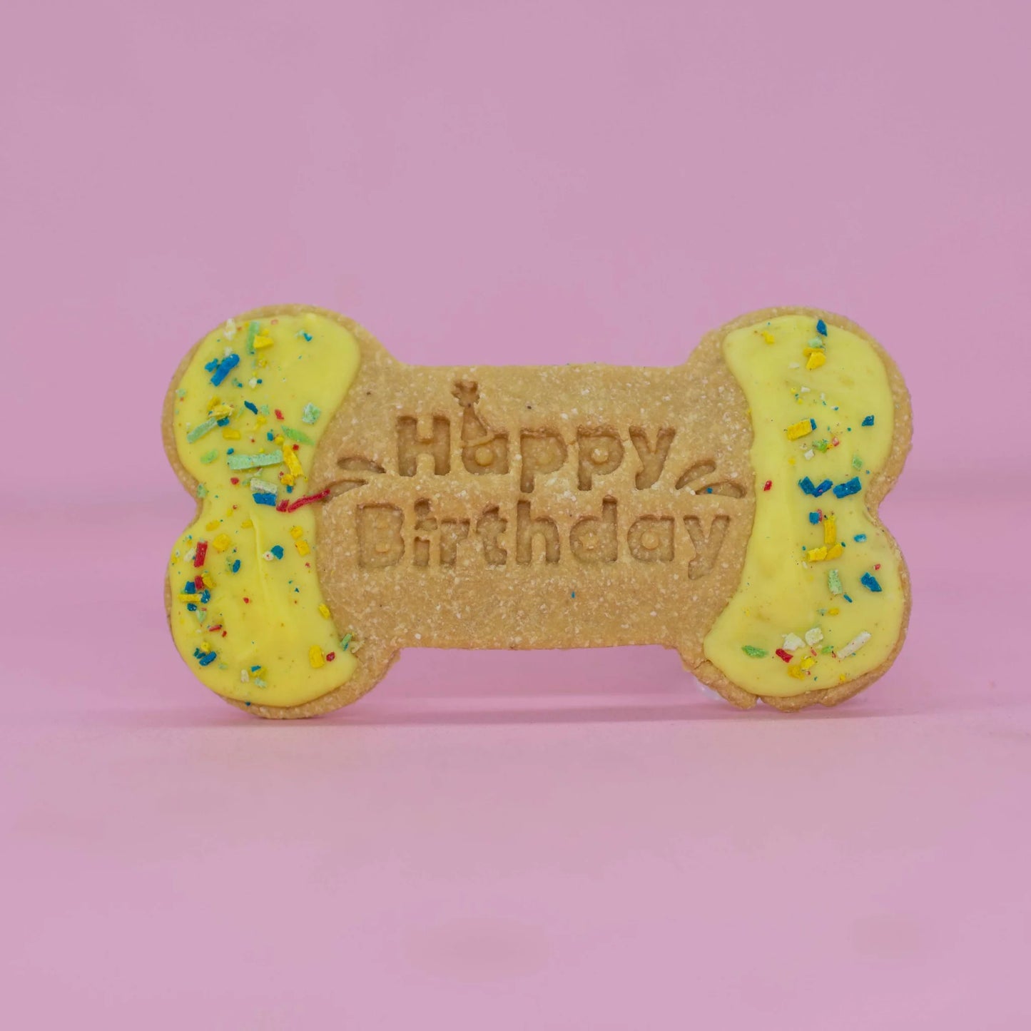 Happy Birthday Bone Cookie