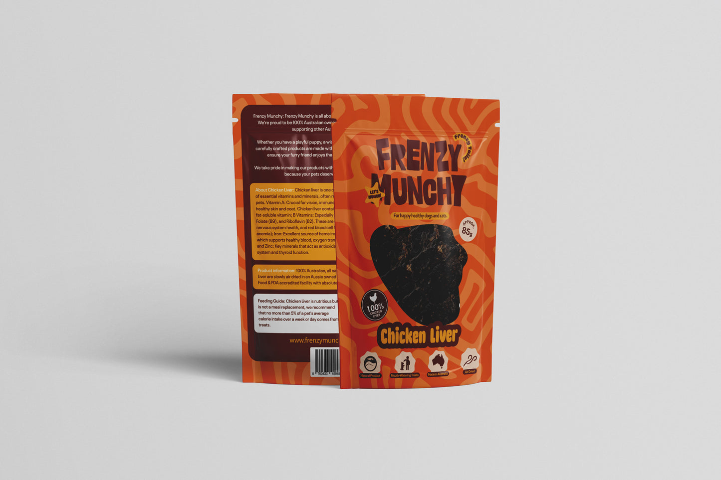 Aussie Chicken Liver 85g | Frenzy Munchy