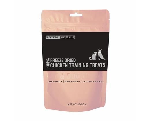 FDA Freeze Dry Australia Chicken Training Treats 100g