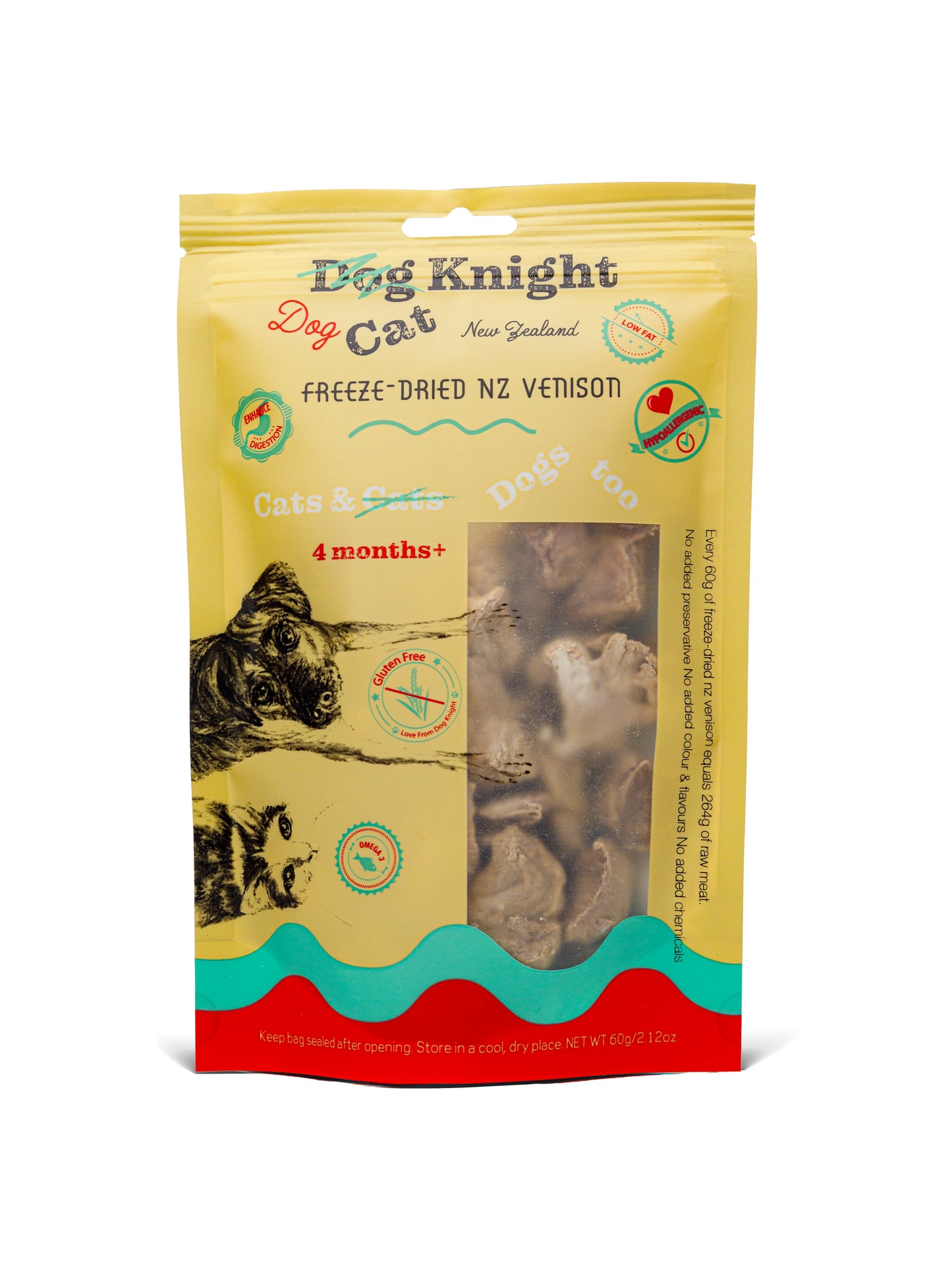 Freeze Dried Venison 60g | Dog Knight