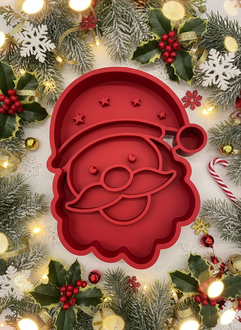 Xmas 3-in-1 Pet Slow Food Bowl Silicone Licking Mat and Puzzle Feeder Hamper