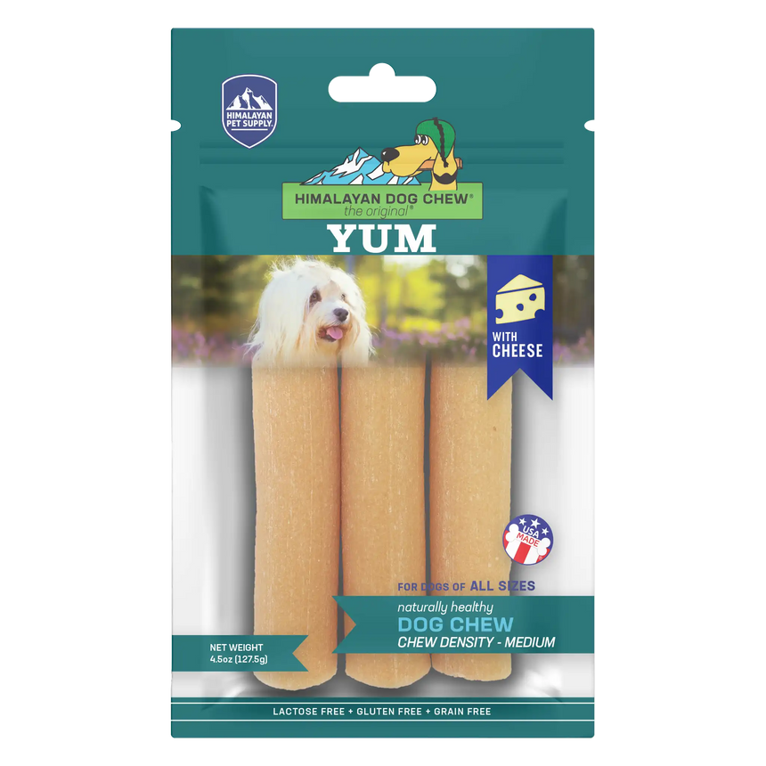 Himalayan Dog Chew Yum Cheese 3pk