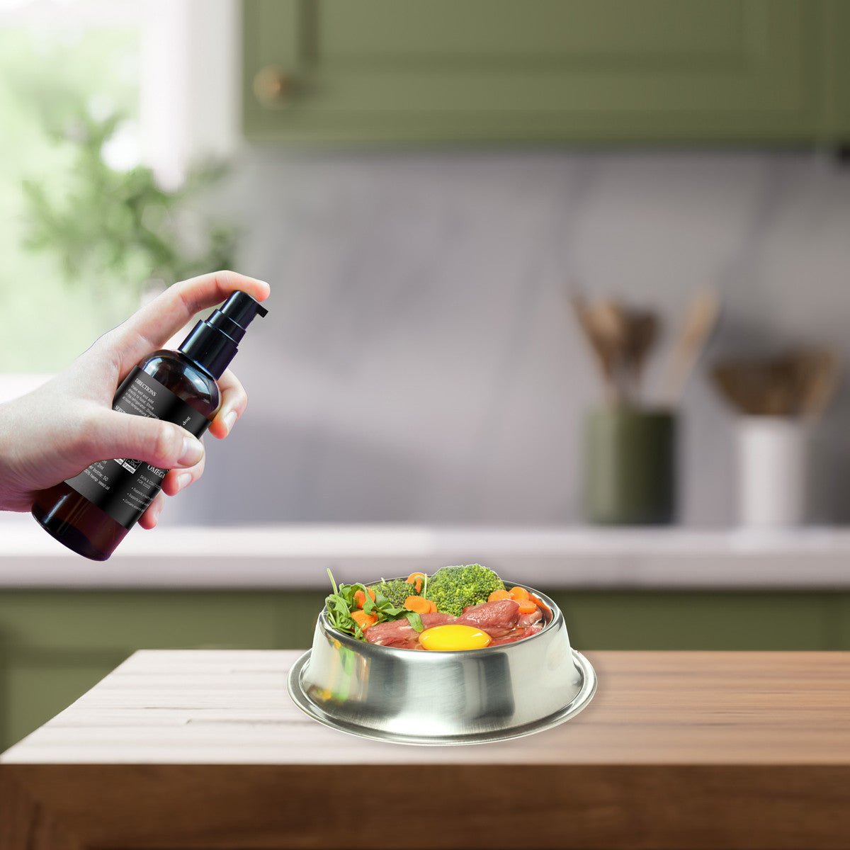 100% Raw Hemp Seed Oil: Skin, Coat and Stress Formula (Food Supplement) 100ml