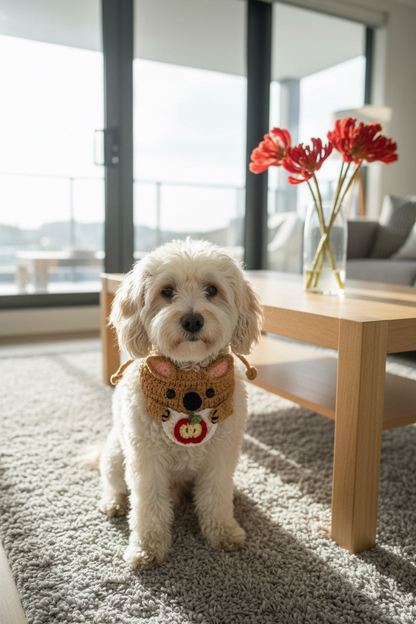 Handmade Australia Pet Bandana – Kangaroo Dog & Cat Bib