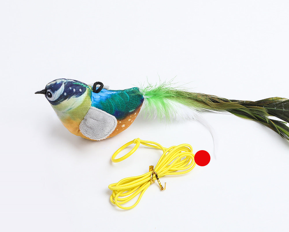 Real Bird Sound Cat Toys