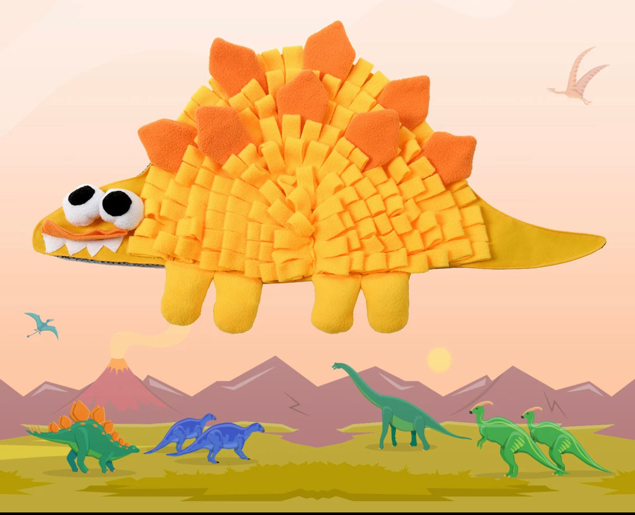 Dinosaur Sniffing Mat