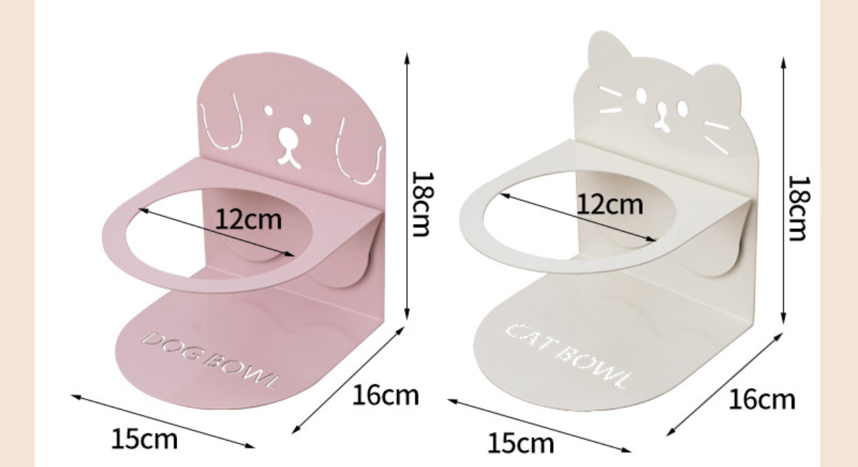 Adjustable Elevated Bowl - Cats and Dogs