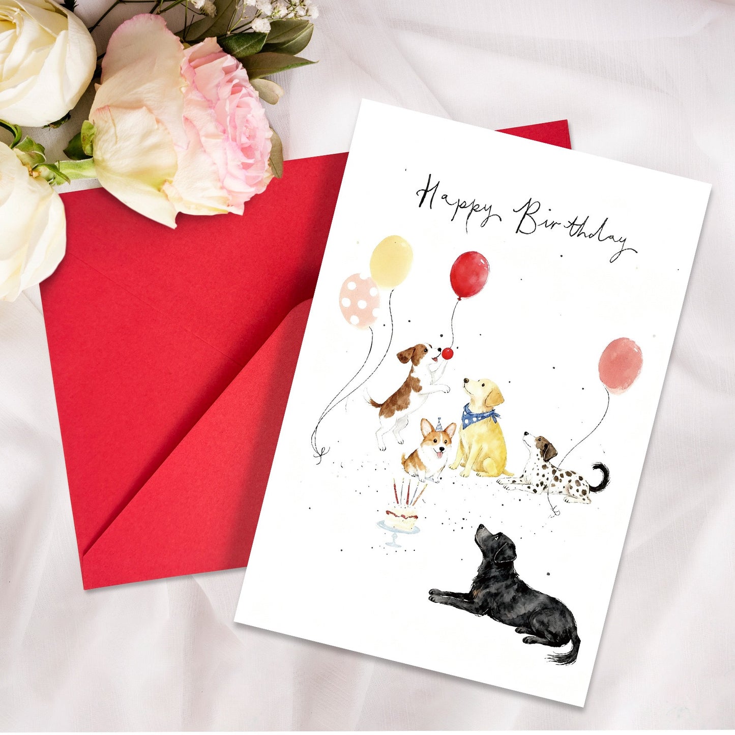 Blank Birthday Greeting Card - 5 designs