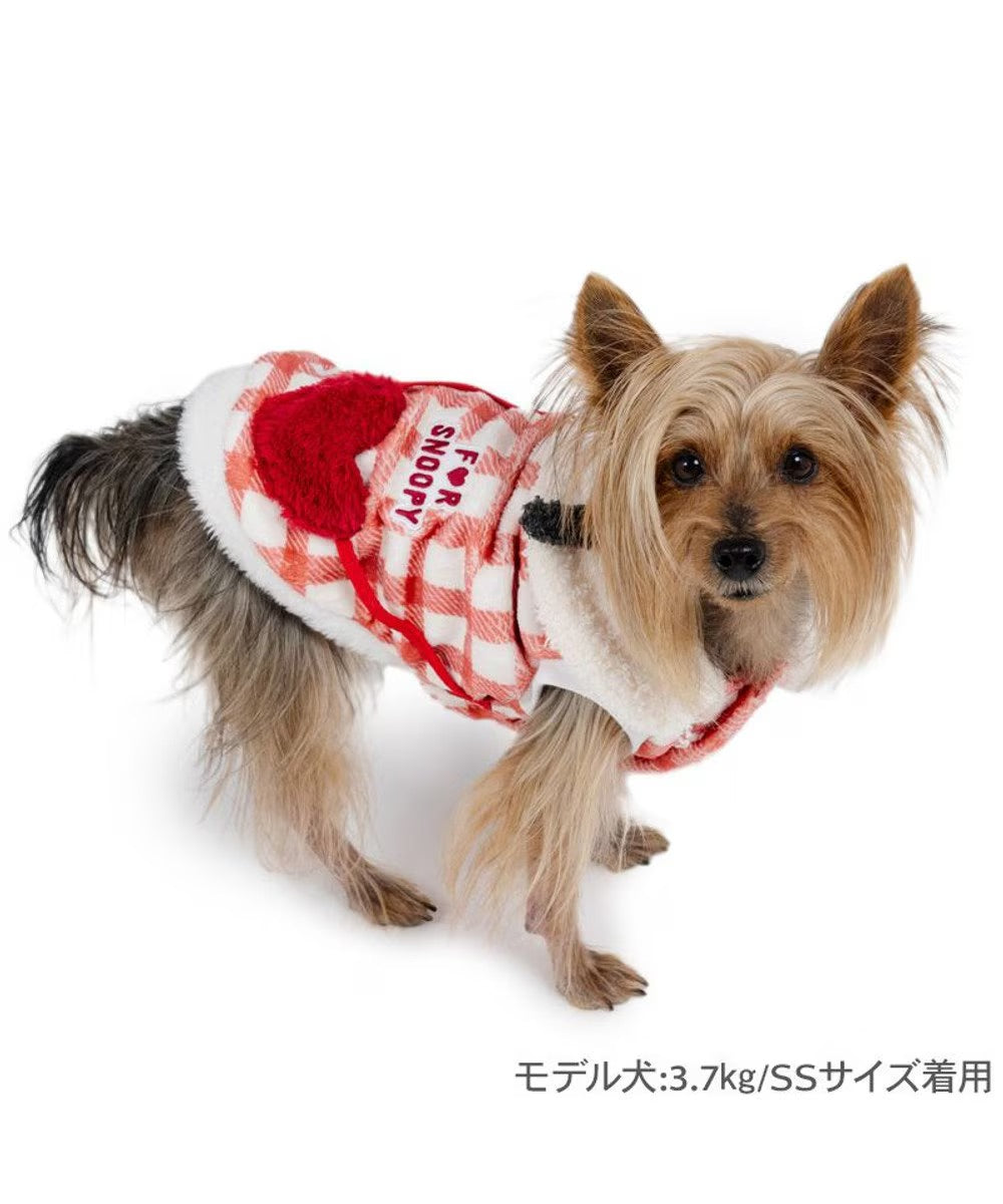 Snoopy Heart Boa Vest