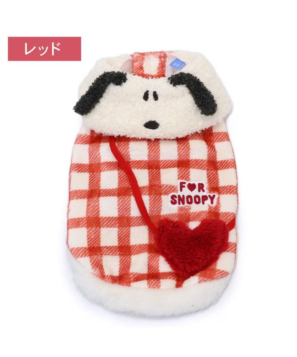 Snoopy Heart Boa Vest