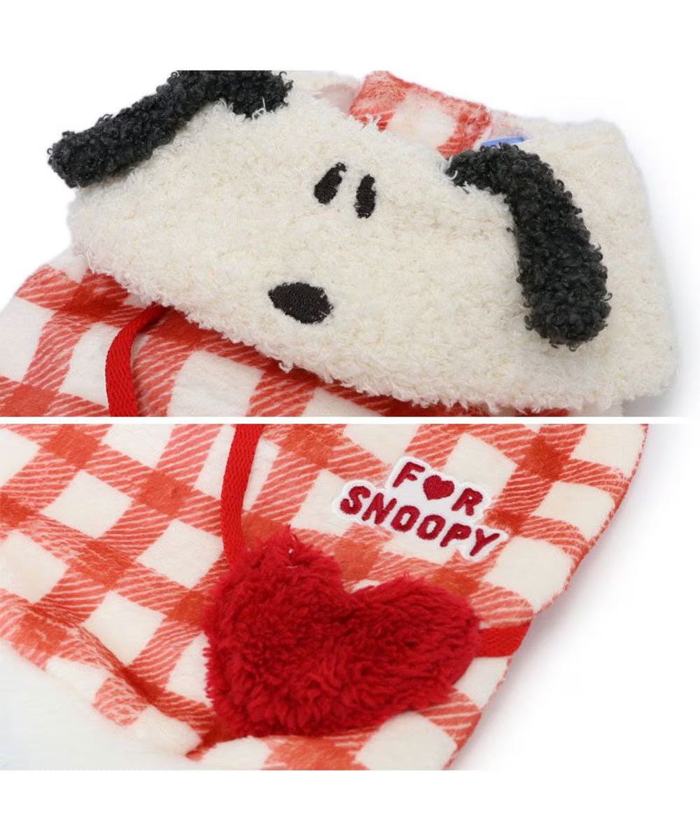 Snoopy Heart Boa Vest