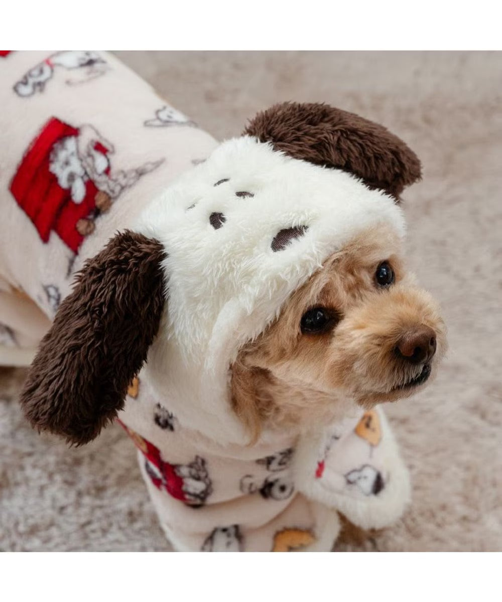 Snoopy Blanket to Wear "Napping pattern" Hooded Ears Winter Clothes Heat Retention Cold Protection (Copy)