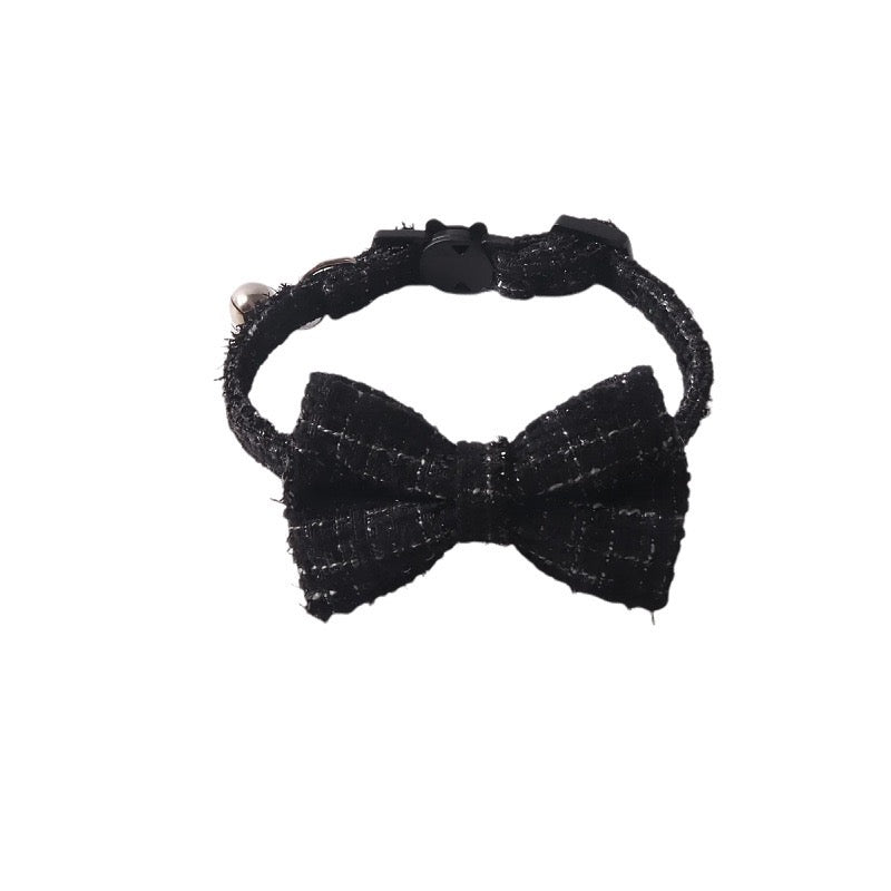 Tweed Cat Bow Tie - 4 Colors