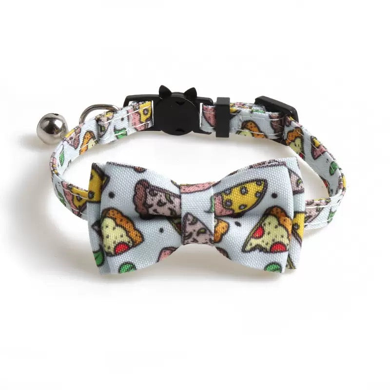 Cat Bow Tie Bandana Food Themed