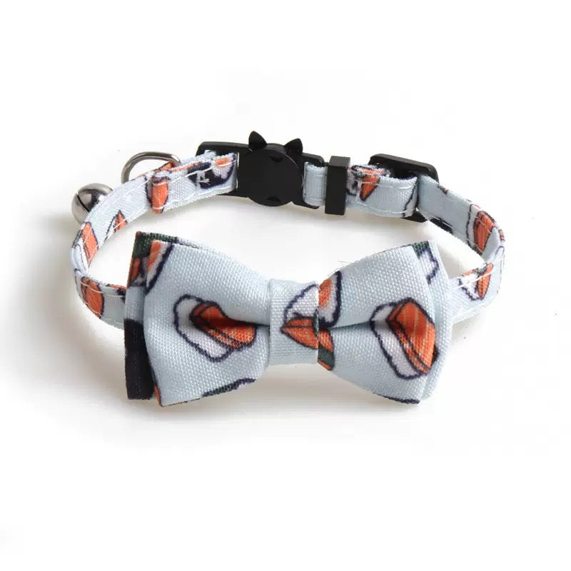 Cat Bow Tie Bandana Food Themed