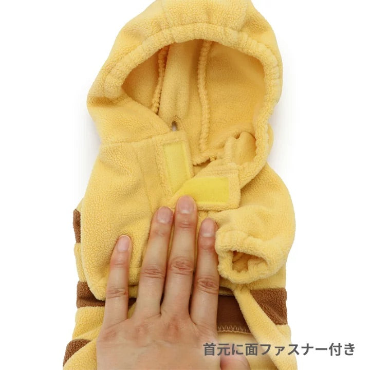 Bee Fleece Winged Bee Cute Soft Hooded Bee Costume Cosplay