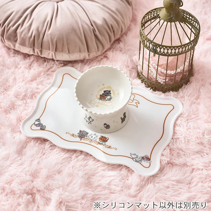 Disney Aristocats Cat Meal Mat Silicone Food Mat Heat Resistant | Food Pad Pet Meal Supplies Food Indoor Use Cute Convenient Character Placemat Dog