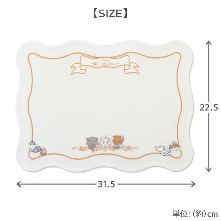 Disney Aristocats Cat Meal Mat Silicone Food Mat Heat Resistant | Food Pad Pet Meal Supplies Food Indoor Use Cute Convenient Character Placemat Dog