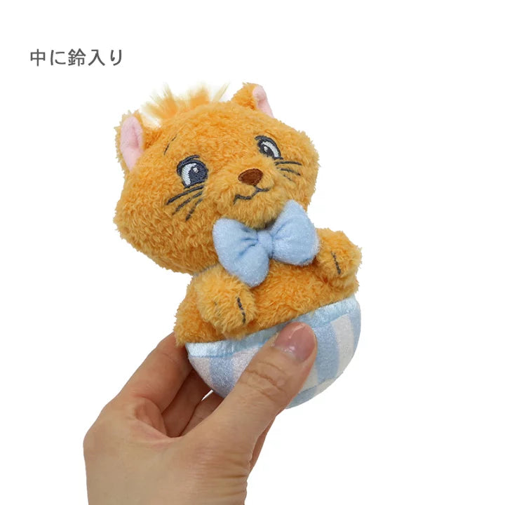 Disney's Aristocats Cat Toy Marie Hat Box Plush Toy with Bells Makes Sounds