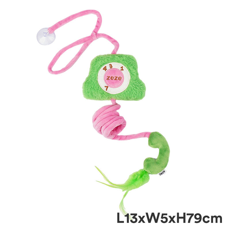Cat Tube Spring Toy Interactive Indoor Cat Toy Colorful Spring Entertainment Plush Coils for Kitten to Jump Exercise Interactive Cat Toy for Indoor Cats