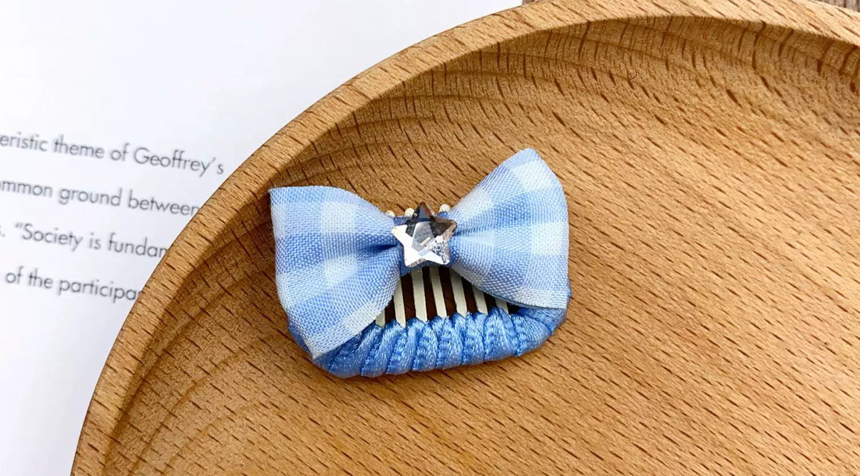 2.3cm Mini Hair Clip -Star Diamond
