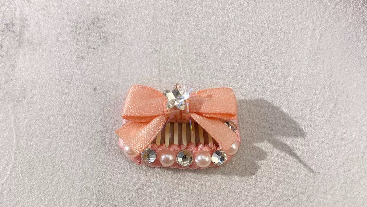 2.3cm Mini Hair Clip -Star Diamond