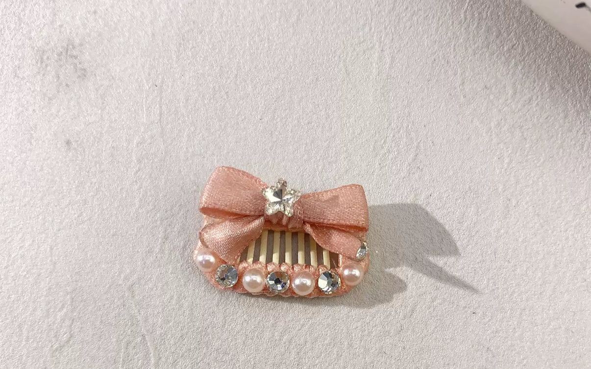2.3cm Mini Hair Clip -Star Diamond