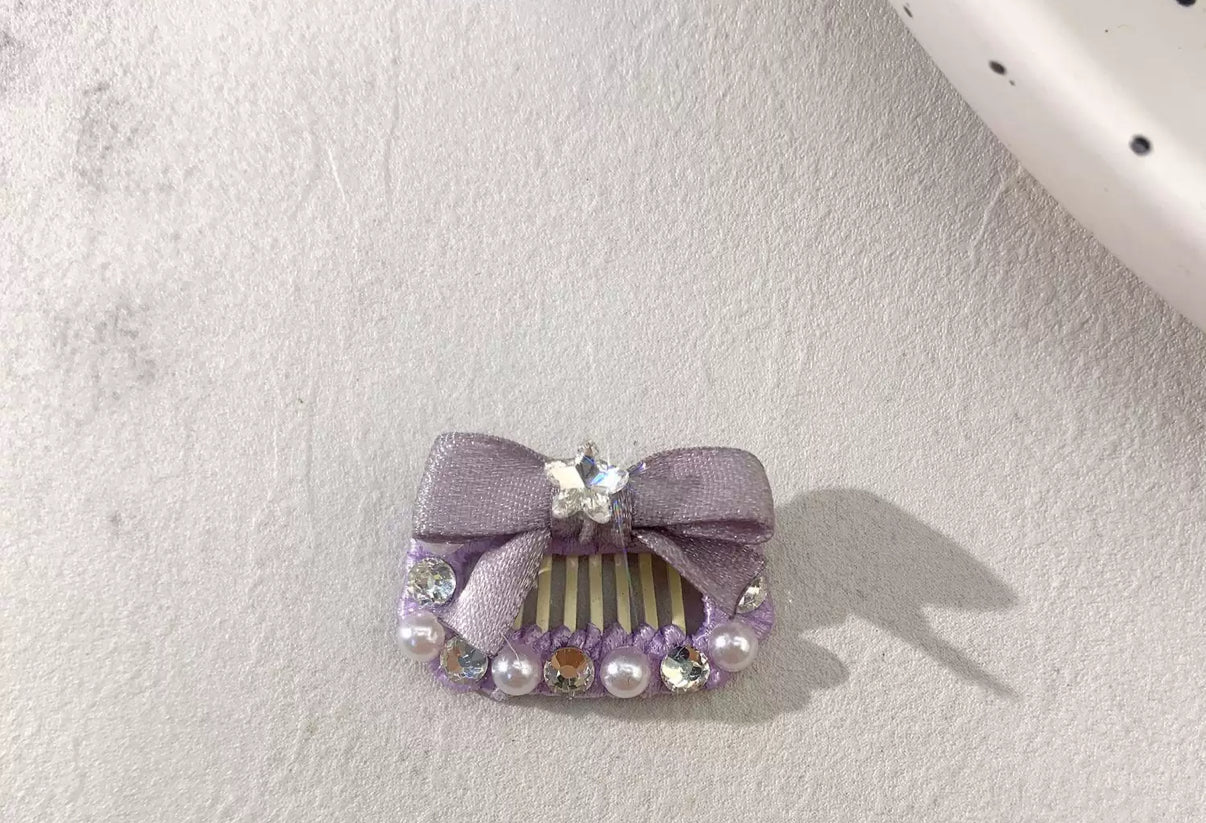 2.3cm Mini Hair Clip -Star Diamond