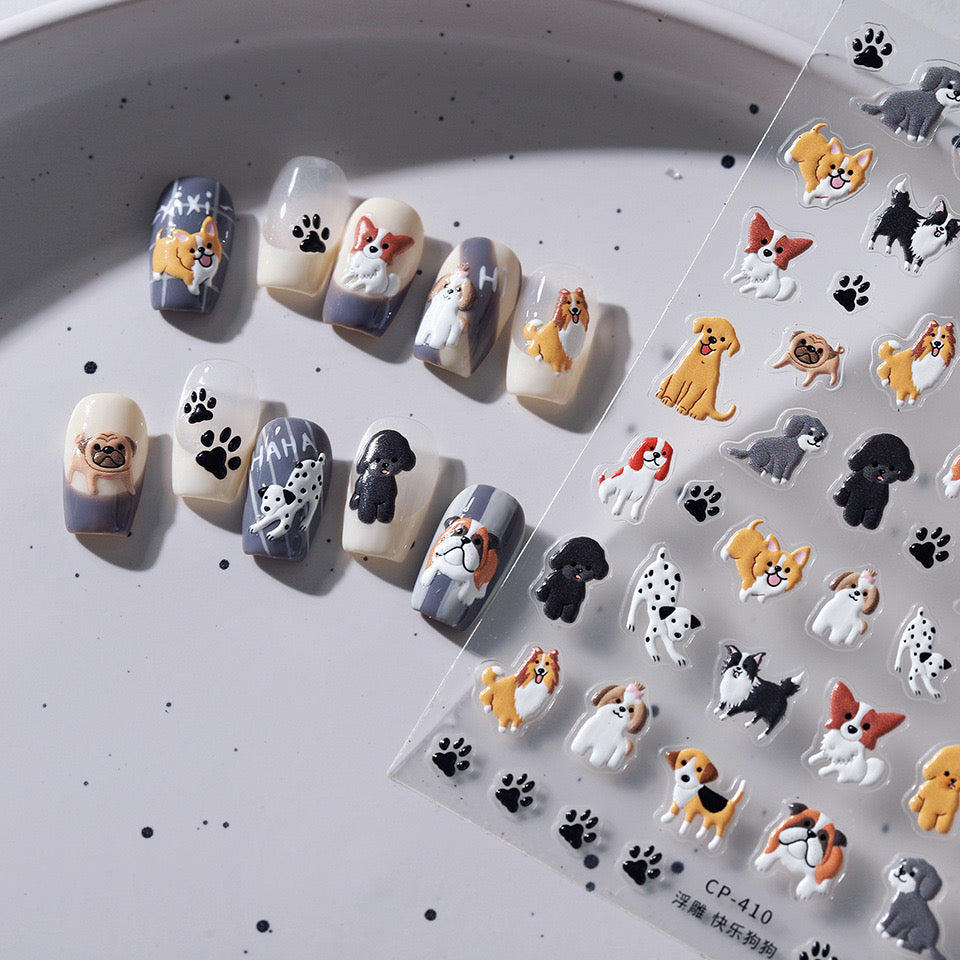 Dogs Nail Stickers