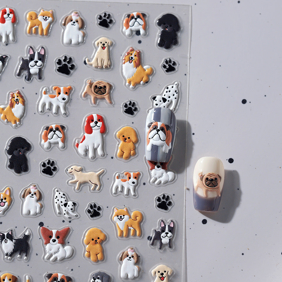 Dogs Nail Stickers