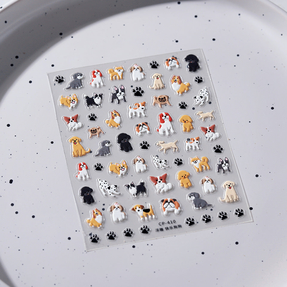 Dogs Nail Stickers