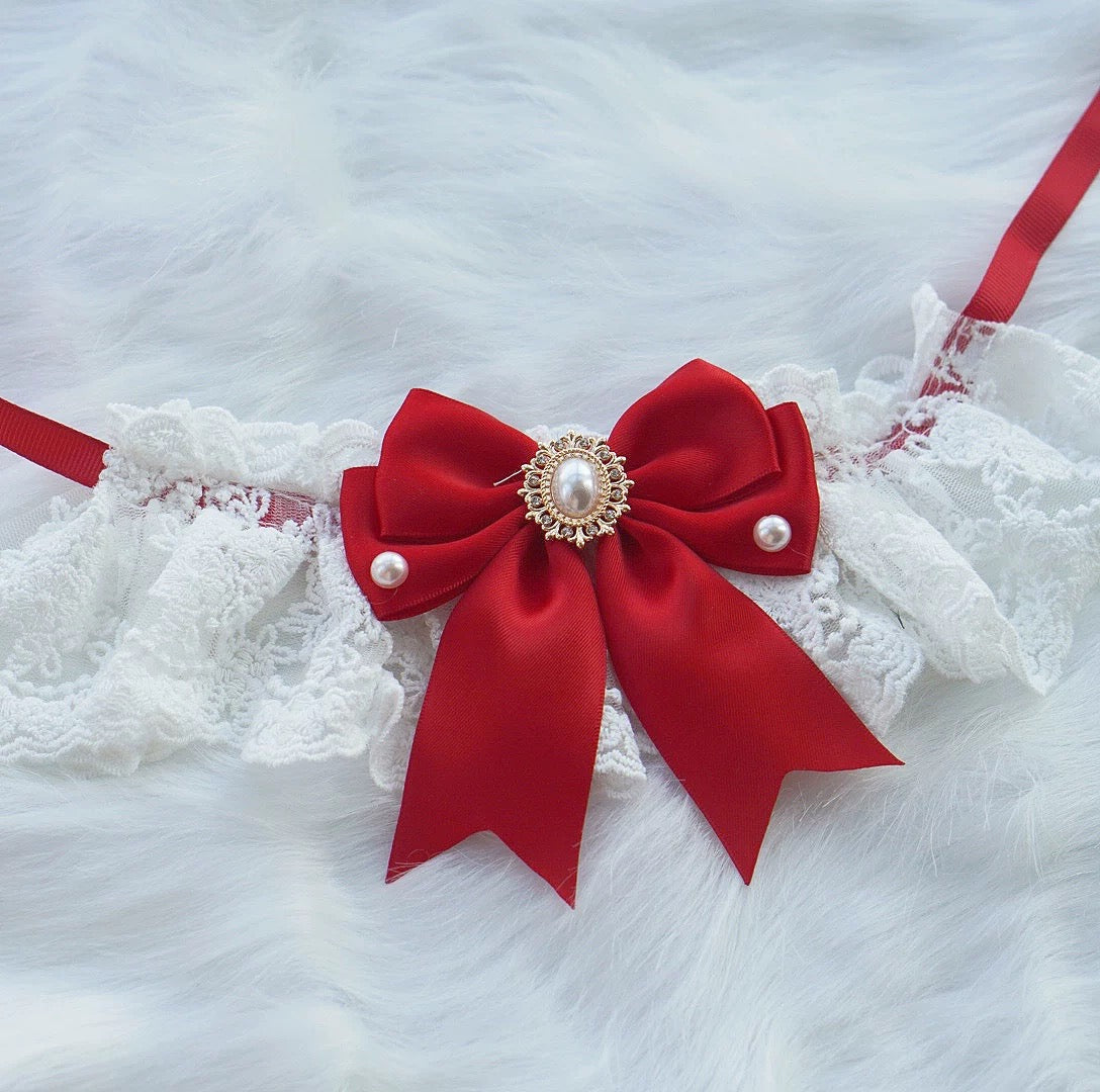 Lace Bow Bandana