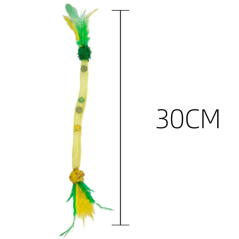 Catnip Feather Spring Cat Toys