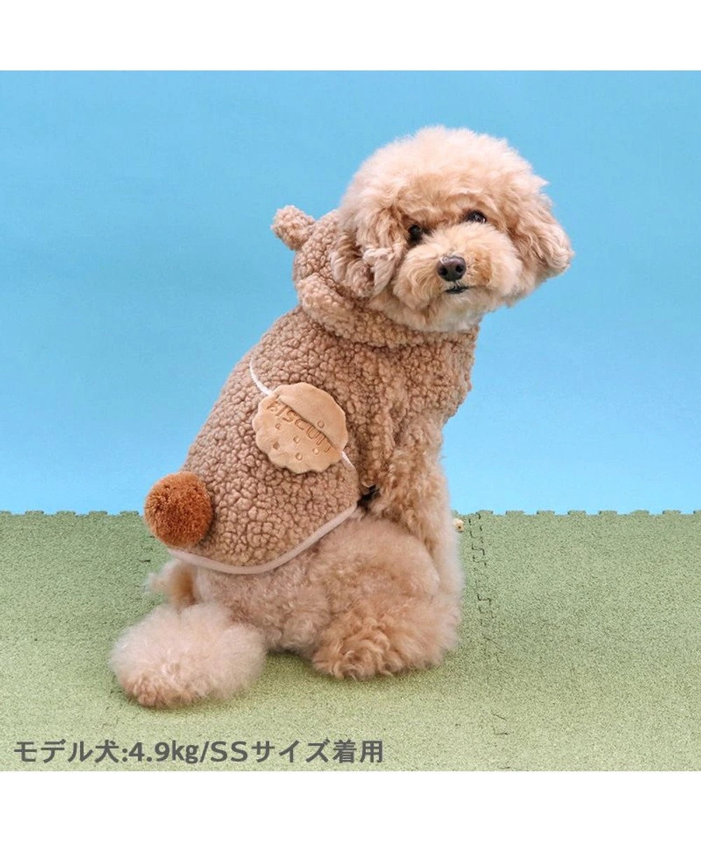 Dog Clothes Parka Bear Dress Up [Small Dog] Fluffy | Bear Plaid Pattern Hooded Ears Soft Stylish Transformation Cat Warm Pet Wear Cute Dog Clothes