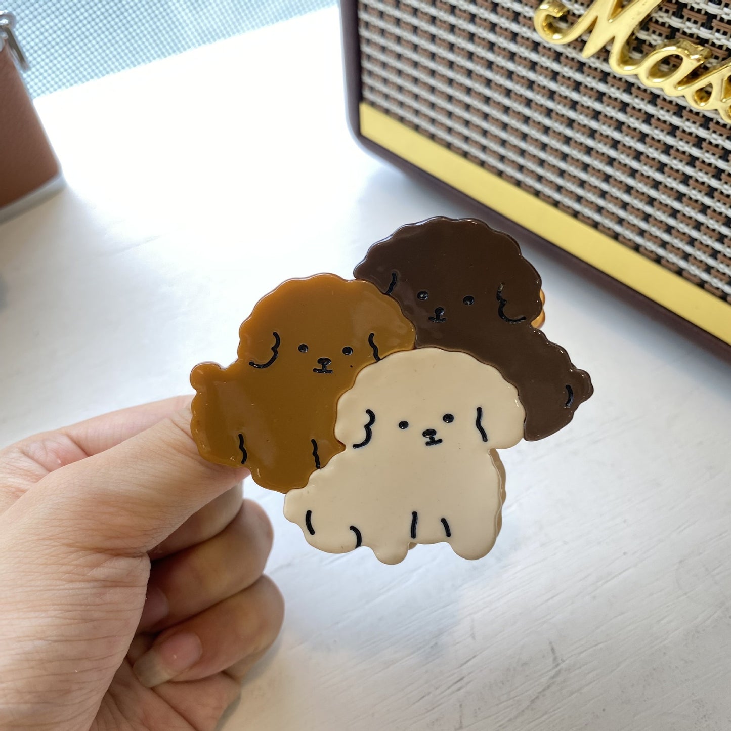 Poodle Hair Clip