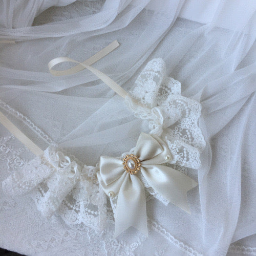 Lace Bow Bandana