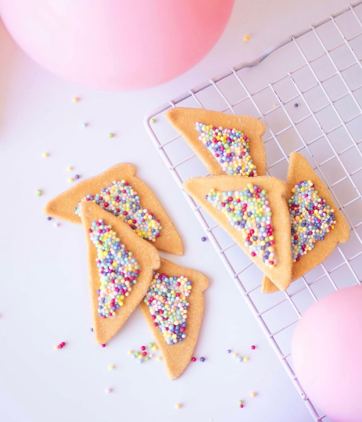 Fairy bread slice