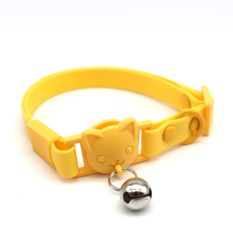 Waterproof Dog Collar Soft Rubber Dog Collar with Safety Alloy Buckle Adjustable Pet Collars for Small Medium Large Dogs